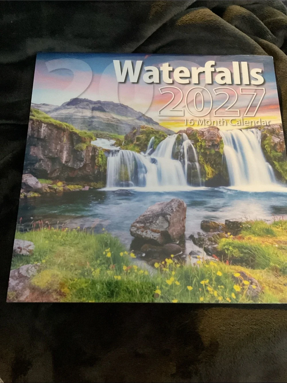 2027 Waterfalls Calendar